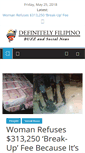 Mobile Screenshot of definitelyfilipino.net
